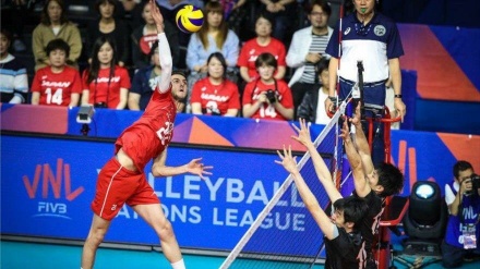 Irán derrota 3-0 a Japón en Liga de Naciones de Voleibol 2019