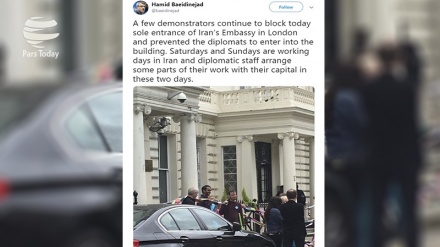 Baidinezhad: MEK bënë përpjekje të mbyllë portën e ambasadës së Iranit në Londër