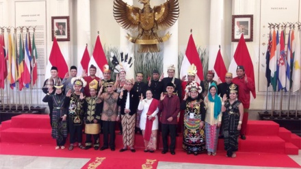 Presiden Jokowi dan Kabinet Peringati Hari Lahir Pancasila