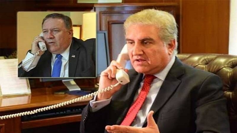 رایزنی وزیران خارجه پاکستان و آمریکا درباره افغانستان