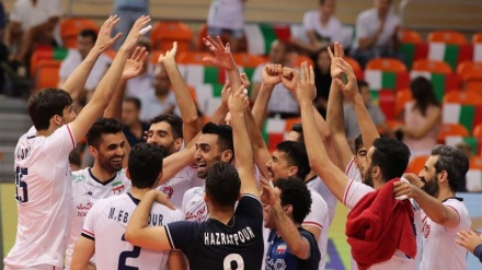 صعود تیم ایران به مرحله نهایی لیگ ملت‌های والیبال در شیکاگو