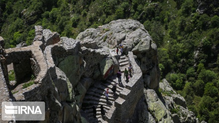 La forteresse de Babak au nord-ouest de l'Iran