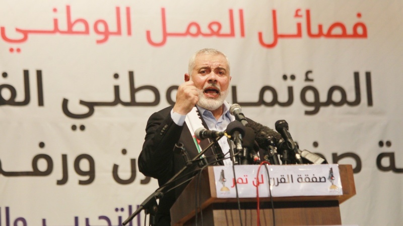 パレスチナイスラム抵抗運動ハマスのハニヤ政治局長