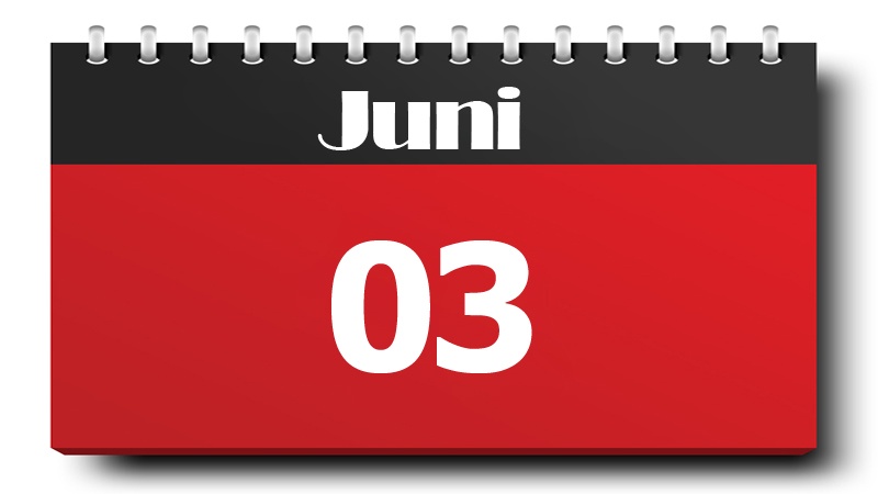 Lintasan Sejarah 3 Juni 2019