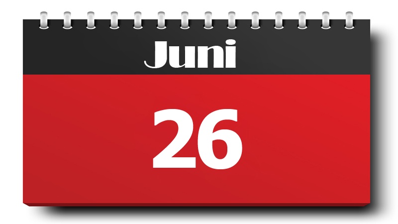 26 Juni 2019