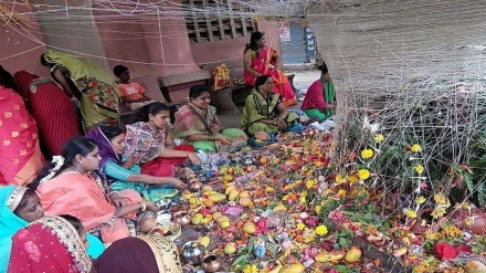 مراسم ویژه زنان برای طول عمر شوهرانشان+عکس