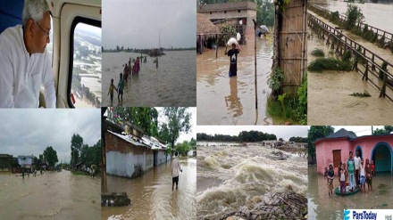 भारत और नेपाल में भारी बारिश और भूस्खलन से भीषण