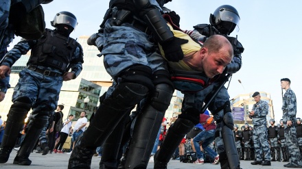 Protesta dhe arrestime në Moskë