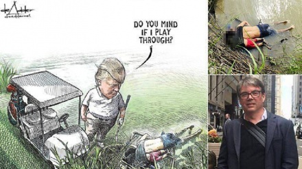 加拿大漫画家为特朗普的讽刺漫画把饭碗搞丢了