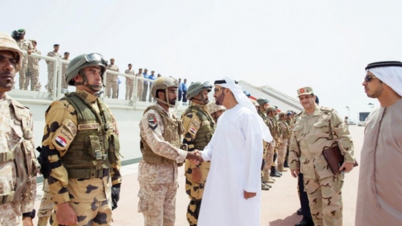 Entrenamiento de mercenarios saudíes en los Emiratos Árabes Unidos