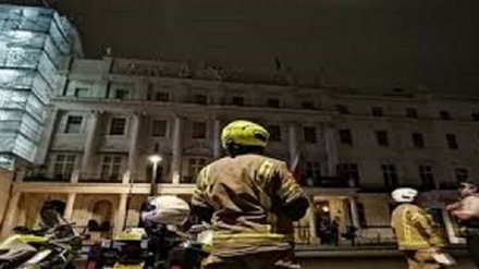 Staffers at Bahrain embassy in London try to throw protester off rooftop