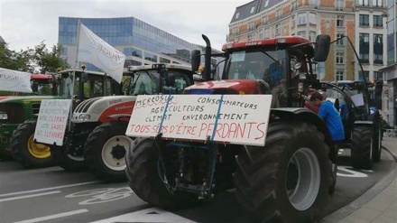 Belgium: Farmers hit streets with tractors to protest EU-Mercosur trade deal