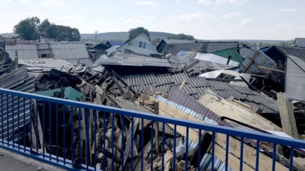 Fotos: Panorama desolador por las inundaciones en Rusia