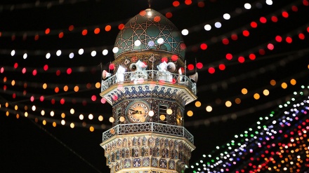 इमाम रज़ा (अ) के रौज़े में चहल पहल