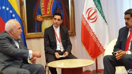 Zarif visita a Maduro en Caracas