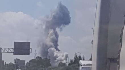 Pabrik Pembuatan Senjata Israel Terbakar