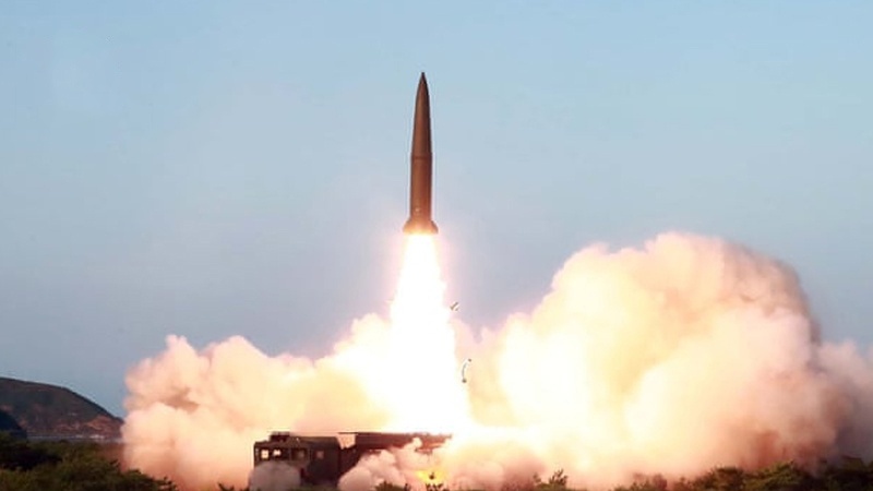北朝鮮が発射したミサイル