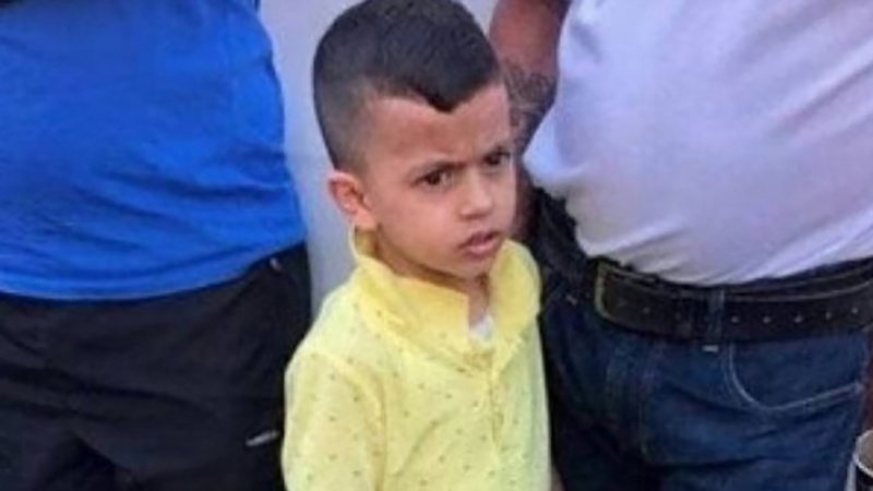 取調べに呼び出されたパレスチナ人の３歳の男の子