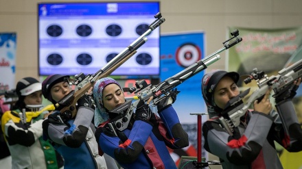 Final Kompetisi Airgun Putri di Iran