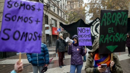 Chilenos salen a las calles para pedir mejor trato para migrantes+Fotos