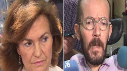 Comienza reunión entre Calvo y Echenique para negociar Gobierno de coalición