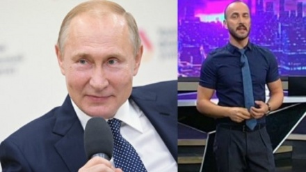 Путин ӯзини ҳақорат қилган грузин журналистига муносабат билдирди (ВИДЕО)