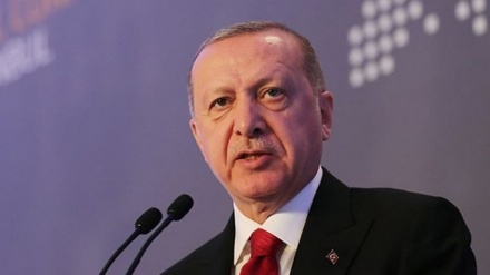 اردوغان:  با هر کسی که در کنار اسرائیل باشد، مخالفیم 