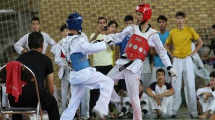 مسابقات قهرمانی تکواندوی مهاجرین افغانستانی در گرمسار آغاز شد