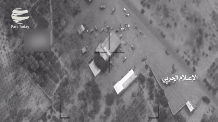 Yemen ordusu ve halk komiteleri güçlerinden Kral Halid üssüne İHA saldırısı 