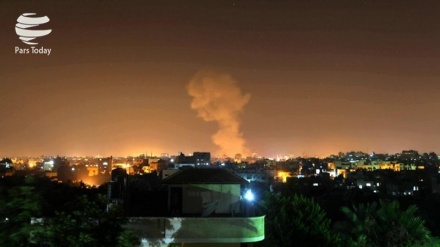 Irkçı İsrail rejimi Gazze Şeridi'ne topçu saldırısı düzenledi