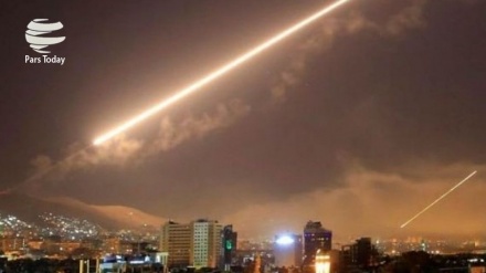 مقابله پدافند هوایی لبنان با 2 پهپاد اسرائیلی
