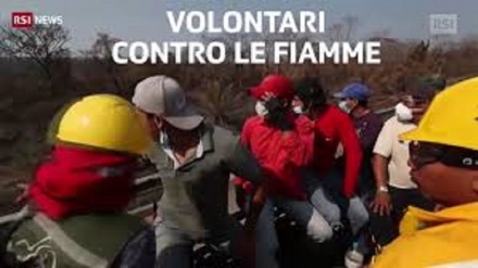 La foresta brucia anche in Bolivia