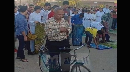 نمازگزار دوچرخه سوار مصری از غصه جان داد!