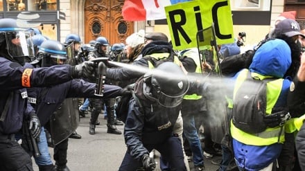 Fransa'da Sarı Yelekliler eylemlerinde çatışma çıktı