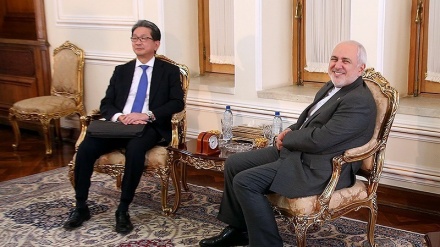 Japonya Dışişleri Bakan Yardımcısı, Zarif ile görüştü