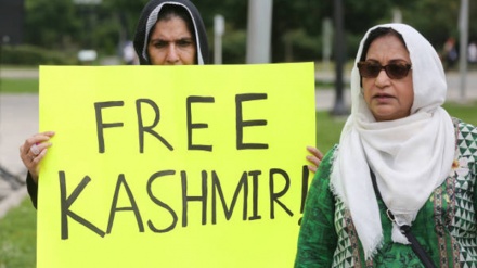 Protesta në solidaritet me popullin e Kashmirit në Toronto të Kanadasë