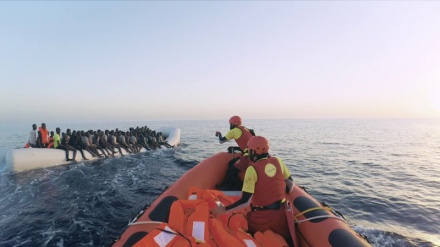 España rescata a 58 migrantes en el mar Mediterráneo