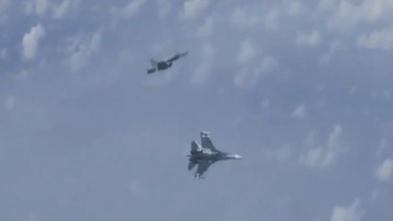 Un F-18 de España intenta aproximarse al avión del ministro de Defensa ruso en el Báltico+Video