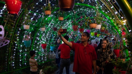 রকমারি ফুল ও উদ্ভিদ প্রদর্শনী হচ্ছে ইরানে