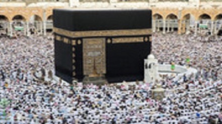 Байтул-Ҳаромнинг зиёратчилари зилҳижжа ойининг иккинчи кунида  (видео)