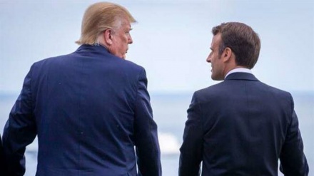 Trump i hakërrehet Makronit!