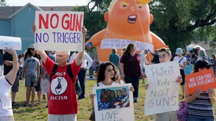 En Dayton protestan contra visita de Trump tras los tiroteos+Fotos