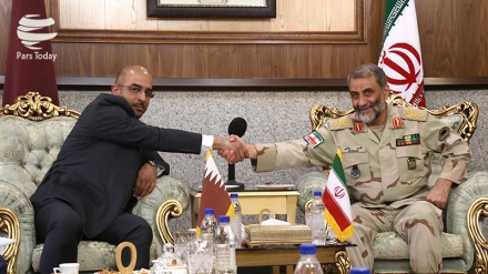 İranlı ve Katarlı komutanlar görüştü