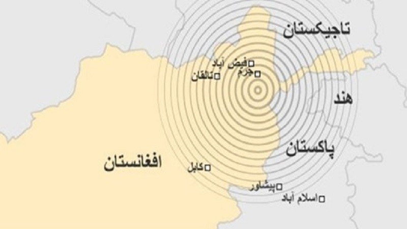 زلزله 5.1 ریشتری مرز تاجیکستان و افغانستان را لرزاند