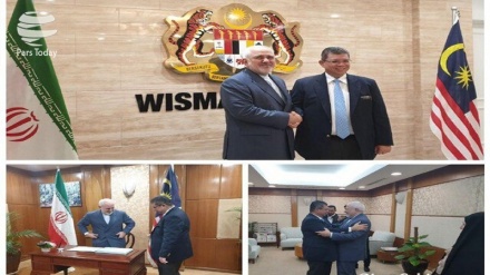 扎里夫与马来西亚外长进行会面和协商