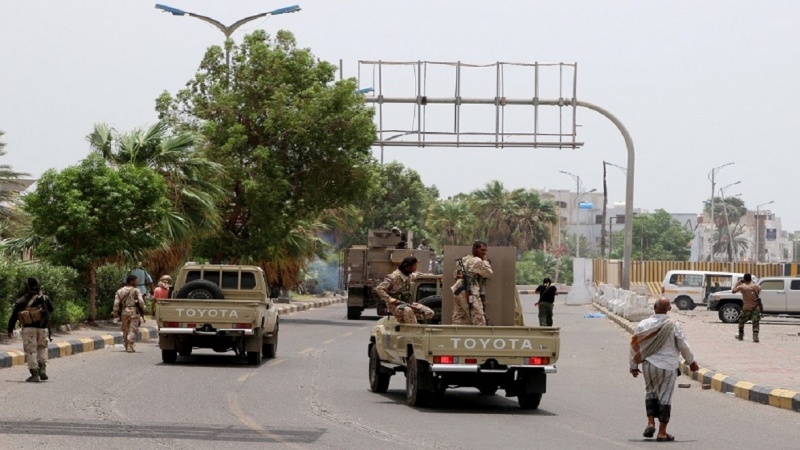 Ilustrasi situasi di kota Aden, Yaman Selatan.
