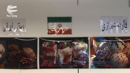 Faloodeh Shirazi di Jantung Kota Italia