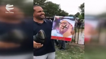 Yemeníes se manifiestan contra Arabia Saudí y EAU en EEUU