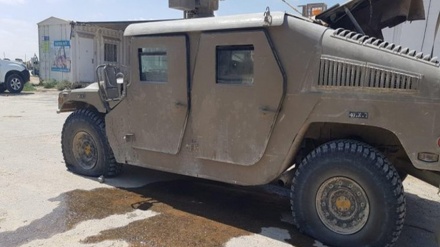 Kendaraan Militer Israel Dihantam Drone Palestina