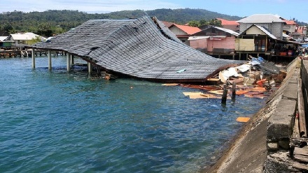 印尼东部发生6.8级以上地震，至少1人死亡